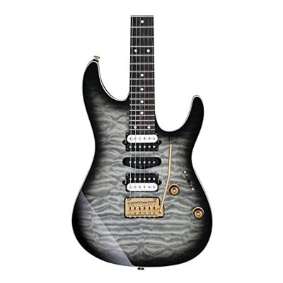 Ibanez Premium AZ47P1QM Black Ice Burst elektrische gitaar met gigbag