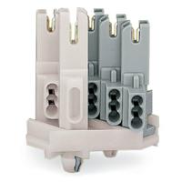 WAGO 267-123 WAGO GmbH & Co. KG Verbindingsklem Flexibel: - Massief: 1-0.5 mm² Aantal polen: 3 500 stuk(s) Wit - thumbnail