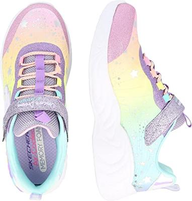 Skechers S Lights-Unicorn Dreams 302311L/PRMT Paars-35 maat 35