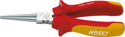 Hazet 1826VDE-22 Rondbektang VDE Recht Chroom-vanadium staal 160 mm
