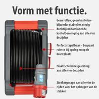 Brennenstuhl Professional CEE-kabelhaspel | KD 3200 C7 | IP44 | 30m | H07RN-F 5G2,5 - 9222300120 - thumbnail