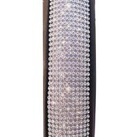 Simoni Racing Stuurwielhoes Diamonds Zwart Kunstleer SRCVT60N - thumbnail