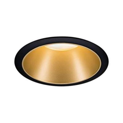 Paulmann 93403 Cole Coin Inbouwlamp LED LED 6 W Zwart, Goud