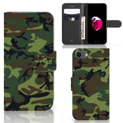 iPhone 7 | 8 | SE (2020) | SE (2022) | Telefoon Hoesje | Army Dark