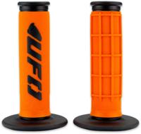 UFO PLAST rubber handvat "challenger rubber grip challenger black/orange - thumbnail