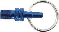 By,schulz ventieladapter "mini-tool" valve adapter by.schulz mini-tool alu,blue - thumbnail