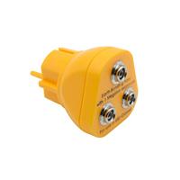 Quadrios ESD-aardingsstekker Drukknop 10 mm - thumbnail