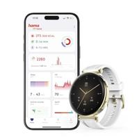 Hama Smartwatch 7000 Smartwatch Goud - thumbnail