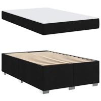 Bedframe Zwart 120 x 190 cm Stof - thumbnail