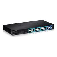 TRENDnet WebSmart TPE-224WS Ethernetschakelaar met 28 aansluitingen - thumbnail