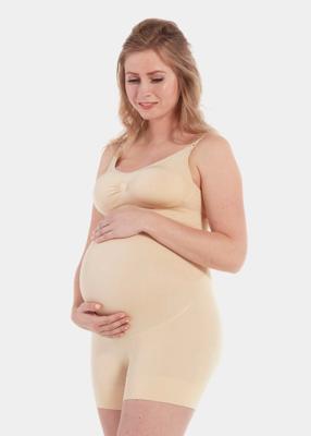 Magic Bodyfashion Zwangerschaps boxershort - Supporting short - Zwangerschapsondergoed - S - Huidskleur | Dames boxer - Onderbroek - Ondergoed - S