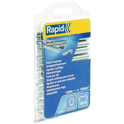 Rapid VR16 Hekwerk Hogringen, 1.390 stuks - 40108799 - 40108799 Rapid VR16 Hekwerk Hogringen, 1.390 stuks - 40108799 - 40108799