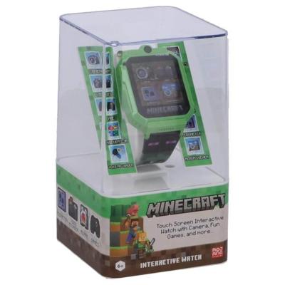 Minecraft Smartwatch met 26 Games Groen/Zwart