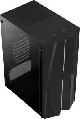 Computerkast Aerocool Mecha Midi Tower Zwart - thumbnail