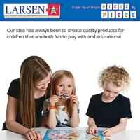 Selecta Larsen legpuzzel leren rekenen getallen 1-100, 100st. - thumbnail