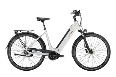 VICTORIA elektrische trekkingfiets "tresalo 15" (#1) ebike vict. tresalo 15 28/52 5sp fh silver