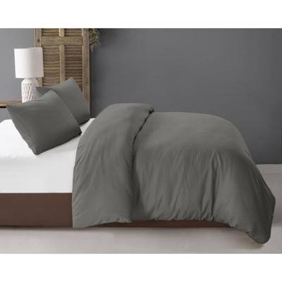 Zensation 3D Embossed - Antraciet 1-persoons (140 x 200/220 cm + 1 kussensloop) Dekbedovertrek