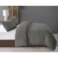 Zensation 3D Embossed - Antraciet 1-persoons (140 x 200/220 cm + 1 kussensloop) Dekbedovertrek - thumbnail