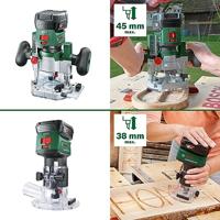 Bosch Home and Garden AdvancedTrimRouter 18V-8 Combi-Set 06039D5002 2-in-1 accukant- en bovenfreesmachine - thumbnail