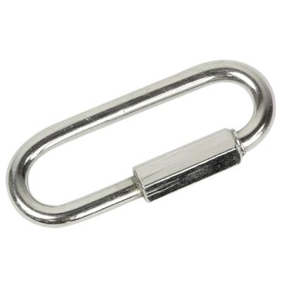 Adam Hall S93101 karabijnhaak met schroefsluiting 10 mm