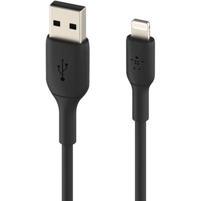 Belkin Lightning-kabel (Boost Charge Lightning/USB-kabel voor iPhone, iPad, AirPods) MFi-gecertificeerde iPhone-laadkabel (wit, 15 cm)