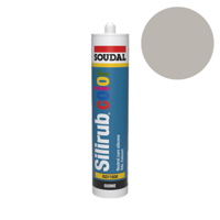 Soudal - Siliconenkit RAL7044 zijdegrijs 300 ml - thumbnail