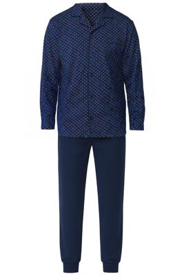 Pastunette doorknoop pyjama blauw