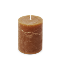 Kaars rustiek 80/110 mm cognac Spaas - Spaas - thumbnail