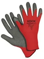 Kixx Handschoen rocking red maat 8 - thumbnail