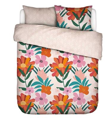 Covers En Co Covers & Co No Wallflower Dekbedovertrek - Lits-jumeaux (240x200/220 Cm + 2 Slopen) - Percal Katoen - Multi