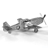 Eureka metal earth mustang p-51 - thumbnail