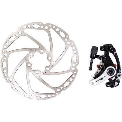 Shimano Mechanische schijfremset spyre voor zwart/zilver Shimano Mechanische schijfremset spyre voor zwart/zilver