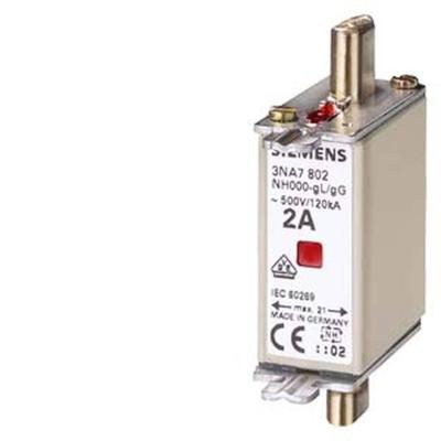 Siemens 3NA7820 Zekeringsinzetstuk Afmeting zekering : 000 50 A 500 V 3 stuk(s) Siemens 3NA7820 Zekeringsinzetstuk Afmeting zekering : 000 50 A 500 V 3 stuk(s)