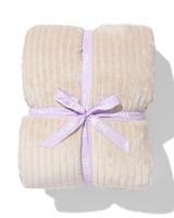 HEMA Plaid 180x200cm sherpa beige (beige) - thumbnail