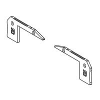 Deko Light 978201 P-AL-02-10 Eindkappen-set Kunststof 1 stuk(s) - thumbnail