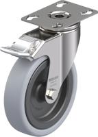 Blickle LKPXA-VPA 126G-FI Zwenkwiel met rem Wieldiameter: 125 mm Draagvermogen (max.): 120 kg 1 stuk(s) - thumbnail