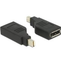 Delock 65626 DisplayPort Adapter [1x Mini-DisplayPort stekker - 1x DisplayPort bus] Zwart - thumbnail
