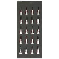 Bahco Foaminlay Fit&Go 1/3 met schroevendraaierdopsleutels 1/2" - 20-delig - FF1E2209 - thumbnail