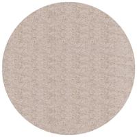 VidaXL Vloerkleed pamplona shaggy hoogpolig modern ø 80 cm beige - thumbnail