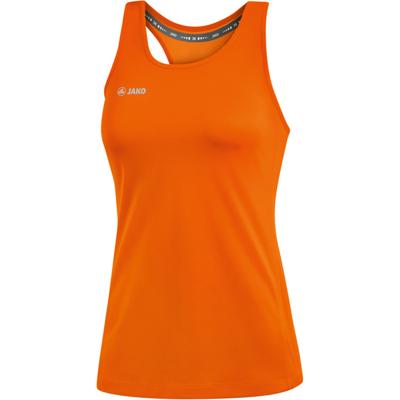 JAKO 6075D Tanktop Run 2.0 Dames - Fluo Oranje - 34