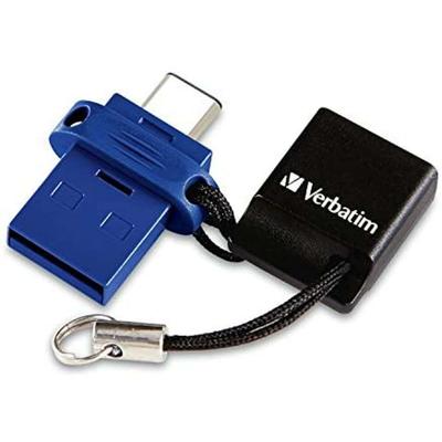 Verbatim Store´n´Go Dual Drive USB-stick smartphone/tablet Meerdere kleuren 32 GB USB-A 3.2 Gen 1, USB-C Verbatim Store´n´Go Dual Drive USB-stick smartphone/tablet Meerdere kleuren 32 GB USB-A 3.2 Gen 1, USB-C