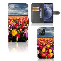 iPhone 12 | 12 Pro (6.1") Hoesje Tulpen - thumbnail