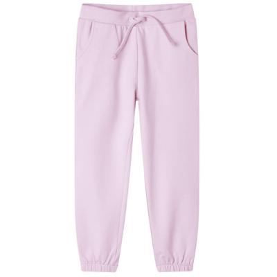 VidaXL Kinderjoggingbroek 116 lichtroze