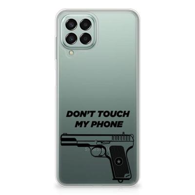 Samsung Galaxy M33 Silicone-hoesje Pistol DTMP Samsung Galaxy M33 Silicone-hoesje Pistol DTMP