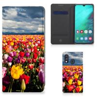 Samsung Galaxy A40 Smart Cover Tulpen - thumbnail
