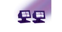 Lemax halloween purple light s/2 verlichte accessoire Spooky Town 2003 - thumbnail