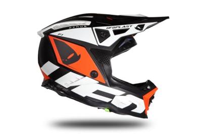 UFO PLAST crosshelm "echus helmet echus m bl./orange/white matt