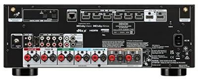 Denon: AVR-X2800H DAB 7.2-kanaals 8K Surround Receiver - Zwart Denon: AVR-X2800H DAB 7.2-kanaals 8K Surround Receiver - Zwart
