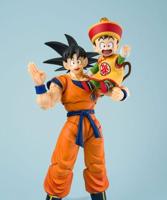 Dragon Ball S.H.Figuarts Action Figure Son Goku & Son Gohan Kid & Kintoun 14 cm & 6 cm - thumbnail