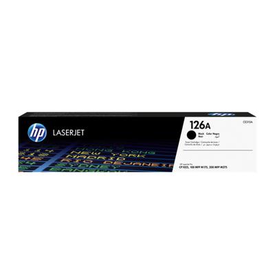 HP 126A originele zwarte LaserJet toner (CE310A) voor HP LaserJet Pro 100 kleuren MFP M175 / 200 kleuren MFP M275 / CP1025 - thumbnail